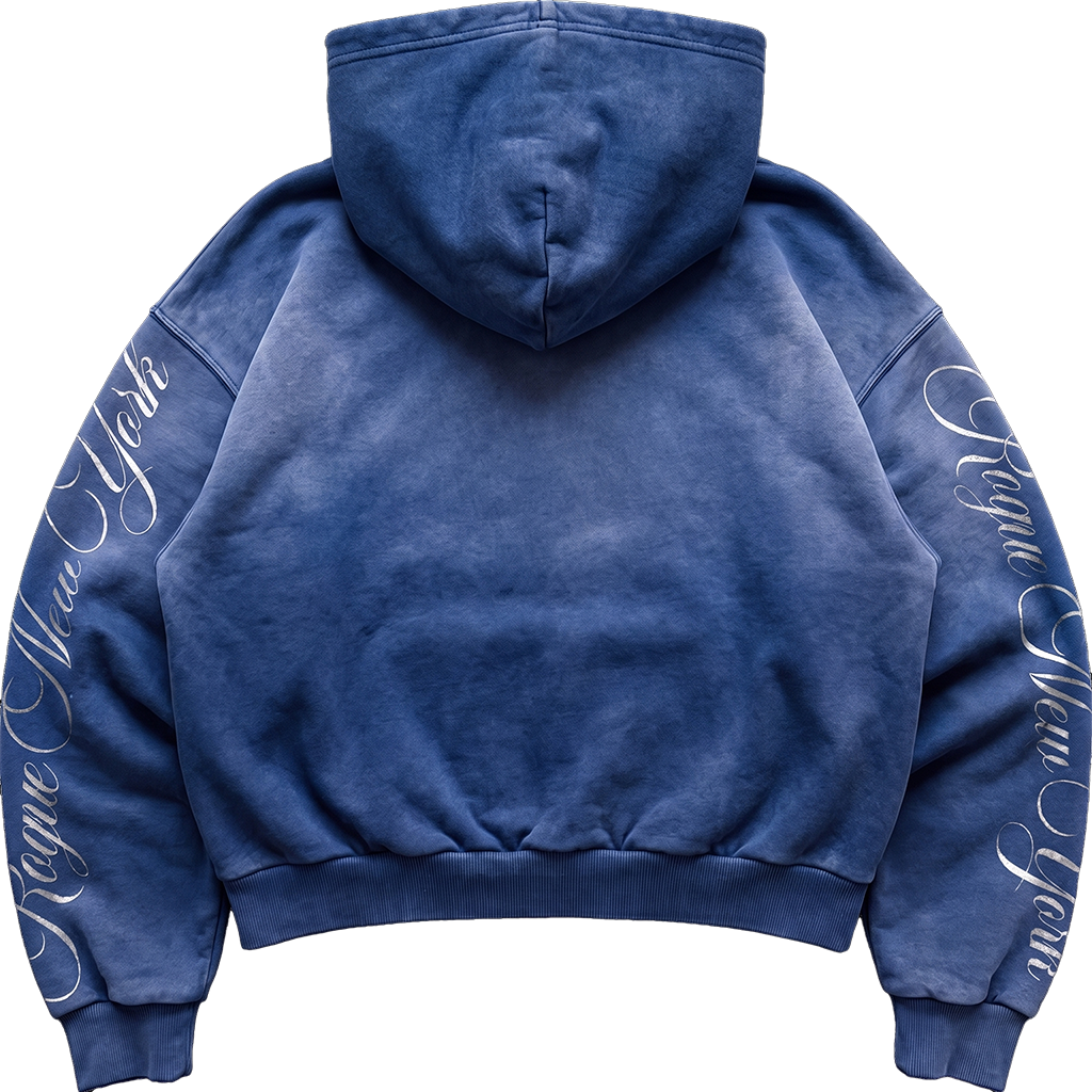arch hoodie blue